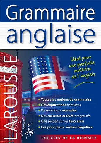 Couverture du livre « Grammaire anglaise » de  aux éditions Larousse