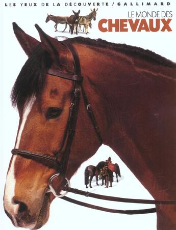 Couverture du livre « Le monde des chevaux » de Clutton-Brock/Young aux éditions Gallimard-jeunesse