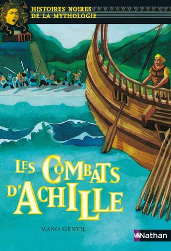 Couverture du livre « Les combats d'Achille » de Davidson/Gentil aux éditions Nathan