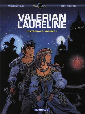 Couverture du livre « Valérian : Intégrale vol.1 : Tome 0 à Tome 2 » de Pierre Christin et Jean-Claude Mézières aux éditions Dargaud