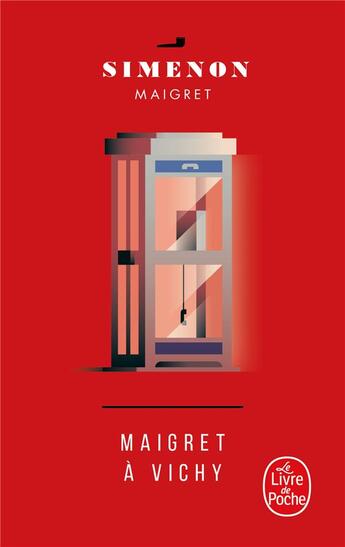 Couverture du livre « Maigret à Vichy » de Georges Simenon aux éditions Le Livre De Poche