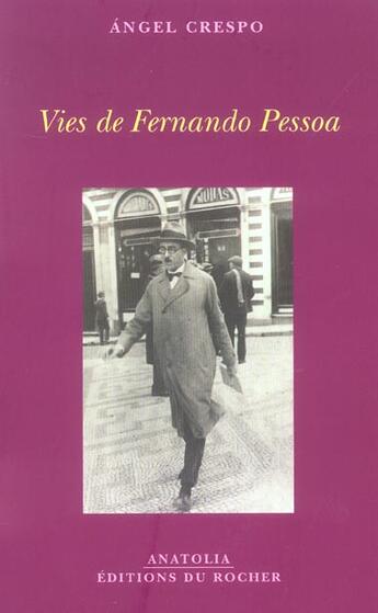 Couverture du livre « Vies de fernando pessoa » de Crespo A aux éditions Rocher