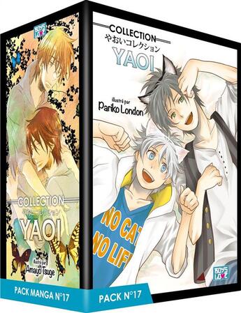 Couverture du livre « Coffret yaoi n°17 ; 5 tomes » de  aux éditions Boy's Love