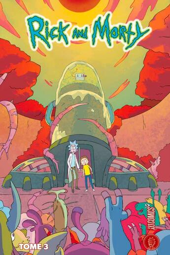 Couverture du livre « Rick and Morty Tome 3 » de Tom Fowler et Collectif aux éditions Hicomics