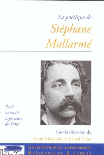 Couverture du livre « La Poetique De Stephane Mallarme » de  aux éditions Maisonneuve Larose