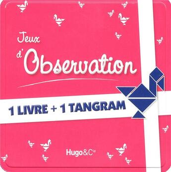 Couverture du livre « Boîte à jeux ; jeux d'observation » de Catherine Fell aux éditions Hugo Image