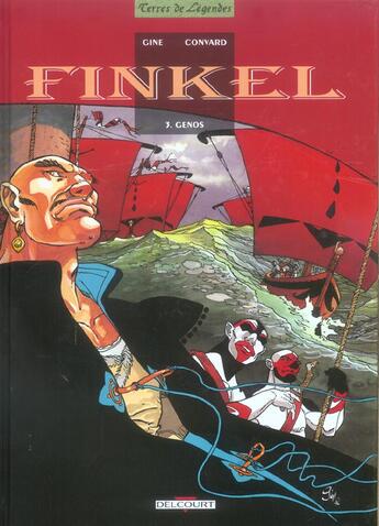 Couverture du livre « Finkel T03 : Genos » de Convard+Gine aux éditions Delcourt