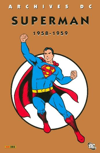 Couverture du livre « Superman ; intégrale t.1 (1958-1959) » de Wayne Boring aux éditions Panini