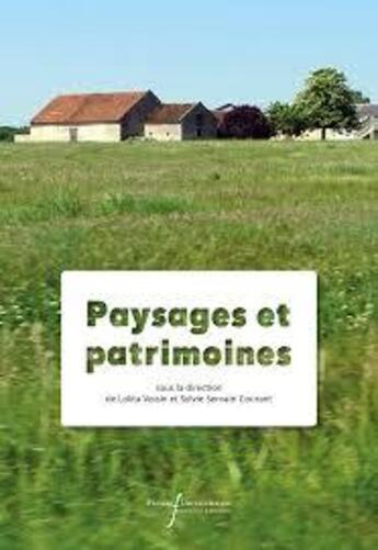 Couverture du livre « Paysages et patrimoines » de  aux éditions Pu Francois Rabelais