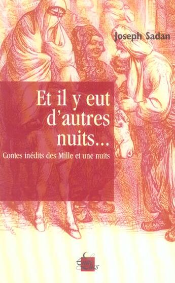 Couverture du livre « Et il y eut d'autres nuits... » de Joseph Sadan aux éditions Medicis Entrelacs