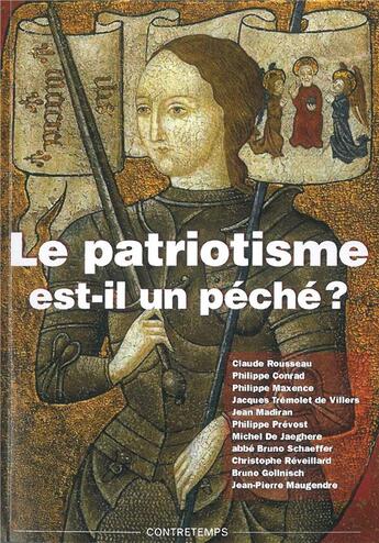 Couverture du livre « Le patriotisme est-il un péché ? » de  aux éditions Contretemps