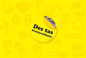 Couverture du livre « Des tas d'autocollants » de Maia Francisco aux éditions Atrium