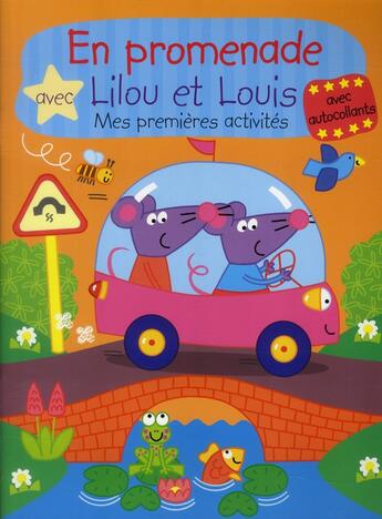 Couverture du livre « En promenade avec Lilou et Louis » de  aux éditions Yoyo Books