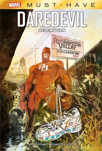 Couverture du livre « Daredevil : Redemption » de Michael Gaydos et David Hine aux éditions Panini