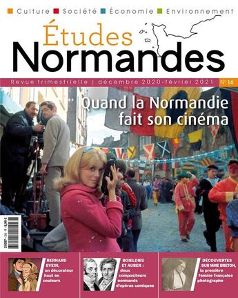 Couverture du livre « Etudes normandes n 16 - quand la normandie fait son cinema » de Collectif D'Auteurs aux éditions Orep