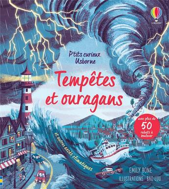 Couverture du livre « Tempêtes et ouragans » de Emily Bone aux éditions Usborne