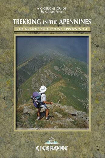 Couverture du livre « **trekking in the apennines » de G.Price aux éditions Cicerone Press