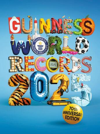 Couverture du livre « Guinness World Records 2025 » de Guinness World Recor aux éditions Hachette Pratique