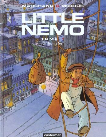 Couverture du livre « Little nemo - le bon roi » de Moebius/Marchand Bru aux éditions Casterman