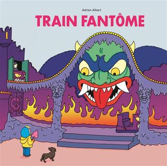 Couverture du livre « Train fantôme » de Albert Adrien aux éditions Ecole Des Loisirs