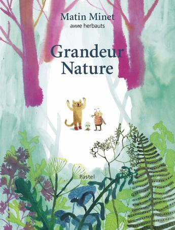 Couverture du livre « Matin Minet - Grandeur Nature » de Anne Herbauts aux éditions Ecole Des Loisirs