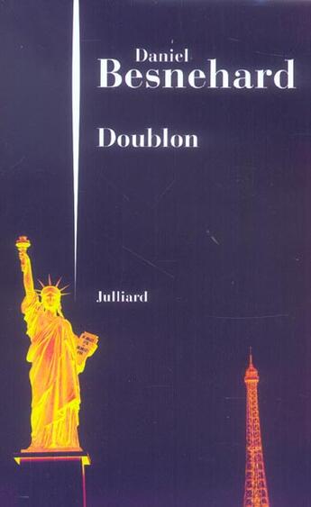 Couverture du livre « Doublon twin brother & US lover » de Daniel Besnehard aux éditions Julliard