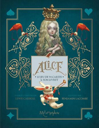 Couverture du livre « Alice : le carrousel : le jeu de 54 cartes et son livret » de Benjamin Lacombe aux éditions Soleil