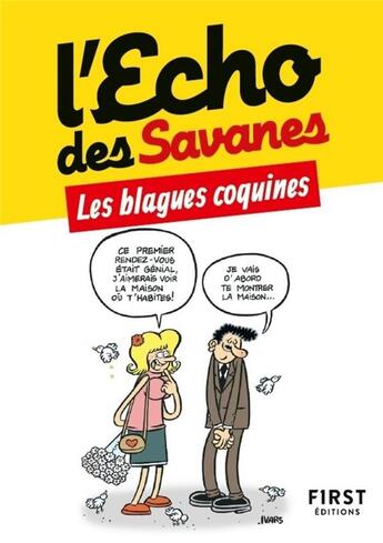 Couverture du livre « Blagues coquines » de L'Echo Des Savanes aux éditions First