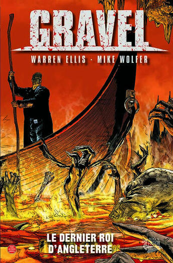 Couverture du livre « Gravel t.4 » de Mike Wolfer et Warren Ellis aux éditions Panini