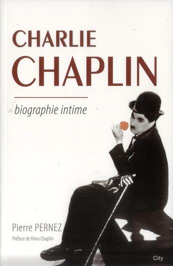 Couverture du livre « Charlie Chaplin » de P Pernez aux éditions City