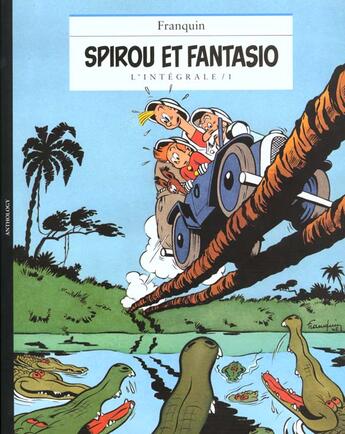 Couverture du livre « Spirou et Fantasio : Intégrale vol.1 : 1946-1949 » de Andre Franquin aux éditions Niffle