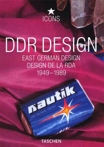 Couverture du livre « East german design » de Georg Bertsch aux éditions Taschen