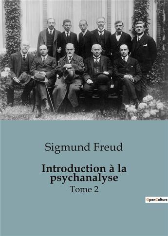 Couverture du livre « Introduction à la psychanalyse Tome 2 » de Sigmund Freud aux éditions Shs Editions
