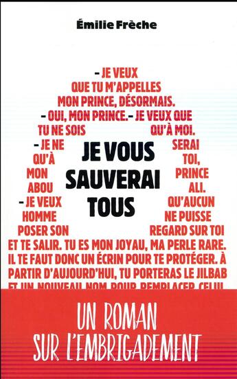 Couverture du livre « Je vous sauverai tous » de Emilie Frèche aux éditions Hachette Romans