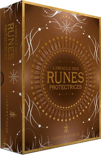 Couverture du livre « L'oracle des runes protectrices » de Sandytatoo aux éditions Good Mood Dealer