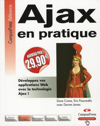 Couverture du livre « Ajax en pratique nouveaux prix » de Crane Pascarello Jam aux éditions Pearson