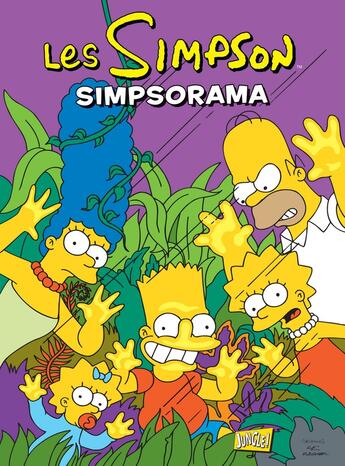 Couverture du livre « Les Simpson Tome 15 : Simpsorama » de Matt Groening aux éditions Jungle