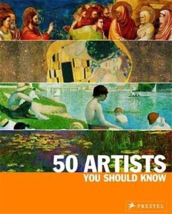 Couverture du livre « 50 artists you should know » de Koster Thomas aux éditions Prestel