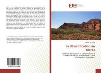 Couverture du livre « La desertification au maroc » de E. M. Sinsin Tudal aux éditions Editions Universitaires Europeennes