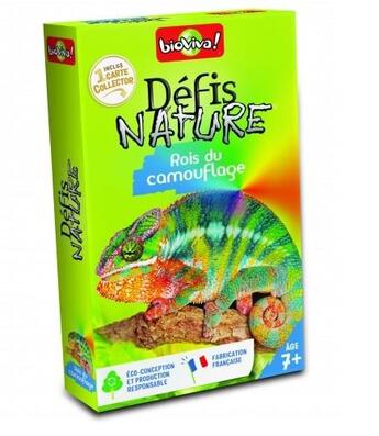 Couverture du livre « Defis nature - rois du camouflage » de Bioviva Editions aux éditions Bioviva