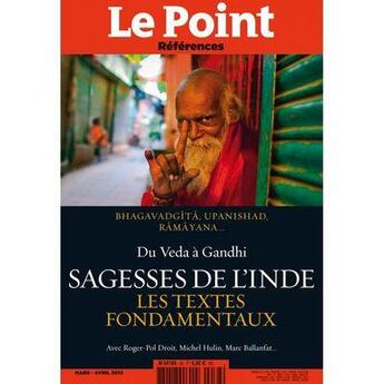 Couverture du livre « Le point references n 38 - la sagesses de l'inde » de  aux éditions Le Point