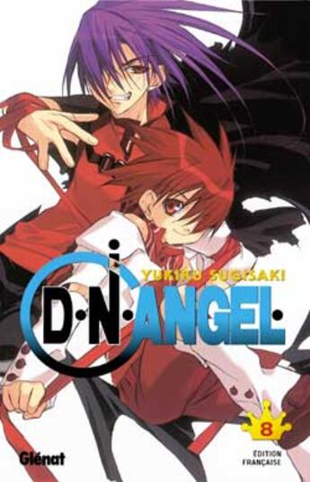 Couverture du livre « D.N.Angel Tome 8 » de Yukiru Sugisaku aux éditions Glenat