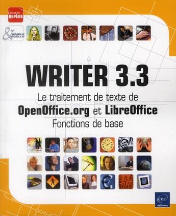 Couverture du livre « Writer 3.3 ; fonctions de base » de  aux éditions Eni