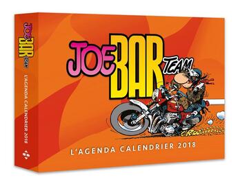 Couverture du livre « L'agenda-calendrier Joe bar team (édition 2018) » de  aux éditions Hugo Image