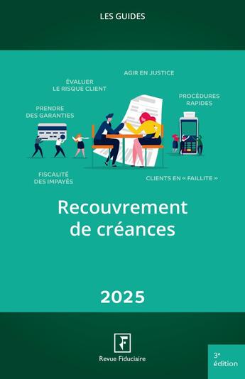 Couverture du livre « Les guides RF : Recouvrement de créances 2025 » de Du Groupe Revue Fiduciaire Les Spécialistes aux éditions Revue Fiduciaire