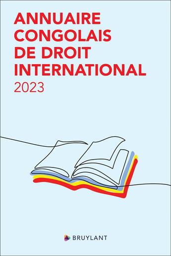 Couverture du livre « Annuaire congolais de droit international (édition 2023) » de Sayeman Bula Bula aux éditions Bruylant