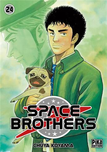 Couverture du livre « Space brothers Tome 24 » de Chuya Koyama aux éditions Pika