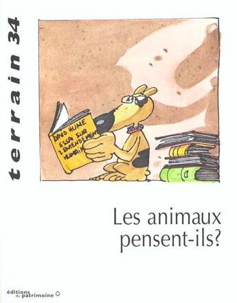 Couverture du livre « TERRAIN T.34 ; les animaux pensent-ils ? » de  aux éditions Maison Des Sciences De L'homme