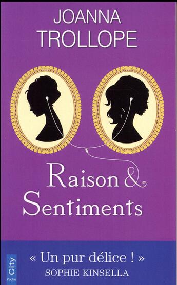 Couverture du livre « Raison et sentiments » de Joanna Trollope aux éditions City