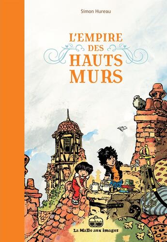 Couverture du livre « L'empire des hauts-murs » de Simon Hureau aux éditions La Boite A Bulles